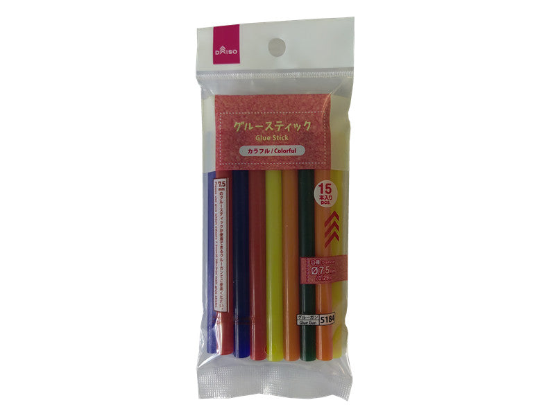 Colorful Glue Sticks (15 pcs)