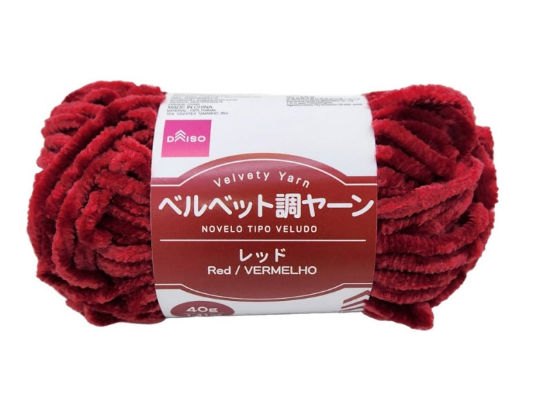 Velvet Yarn (Red)