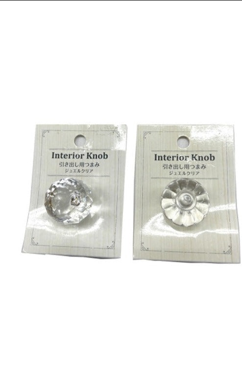 Drawer Knob Jewel Clear NO.17-1