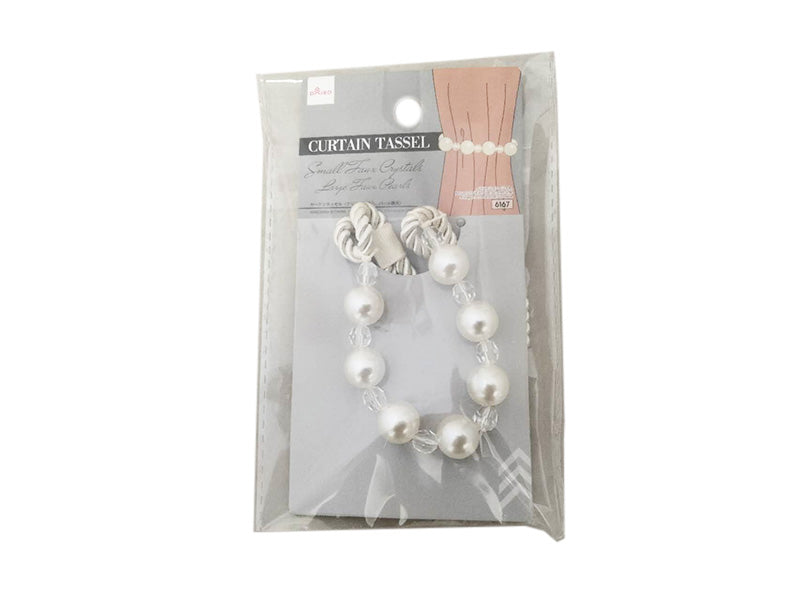 Curtain Tassel (Crystal Style Small, Pearl Style Large)