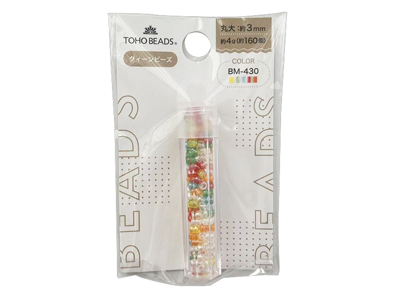 TOHO Beads (Large Round, Mixed Primary Colors, BM-430)