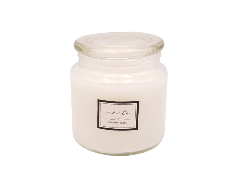 Glass In Candle (White)
