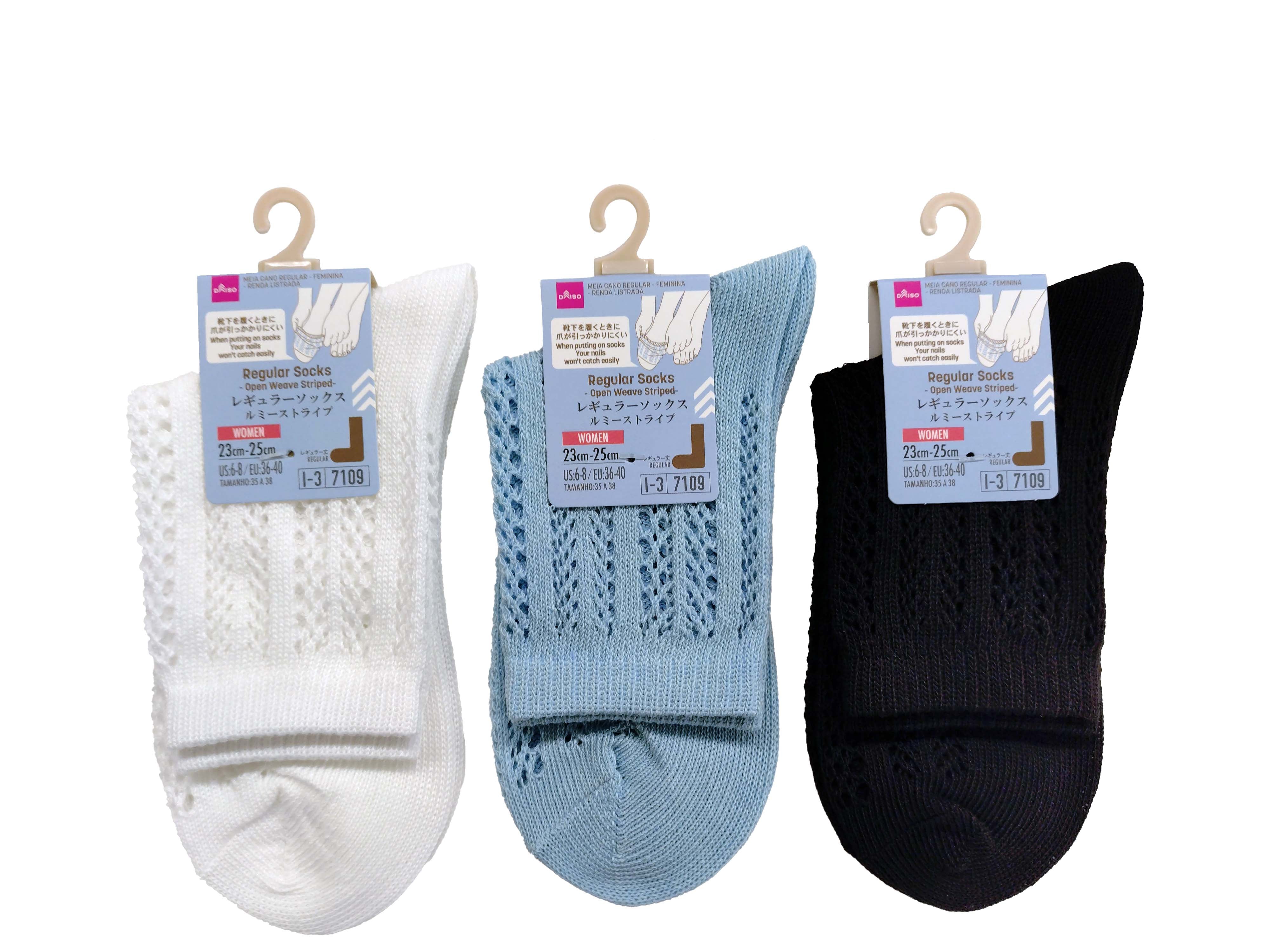 Regular Socks (Women's, Lumi Stripe)