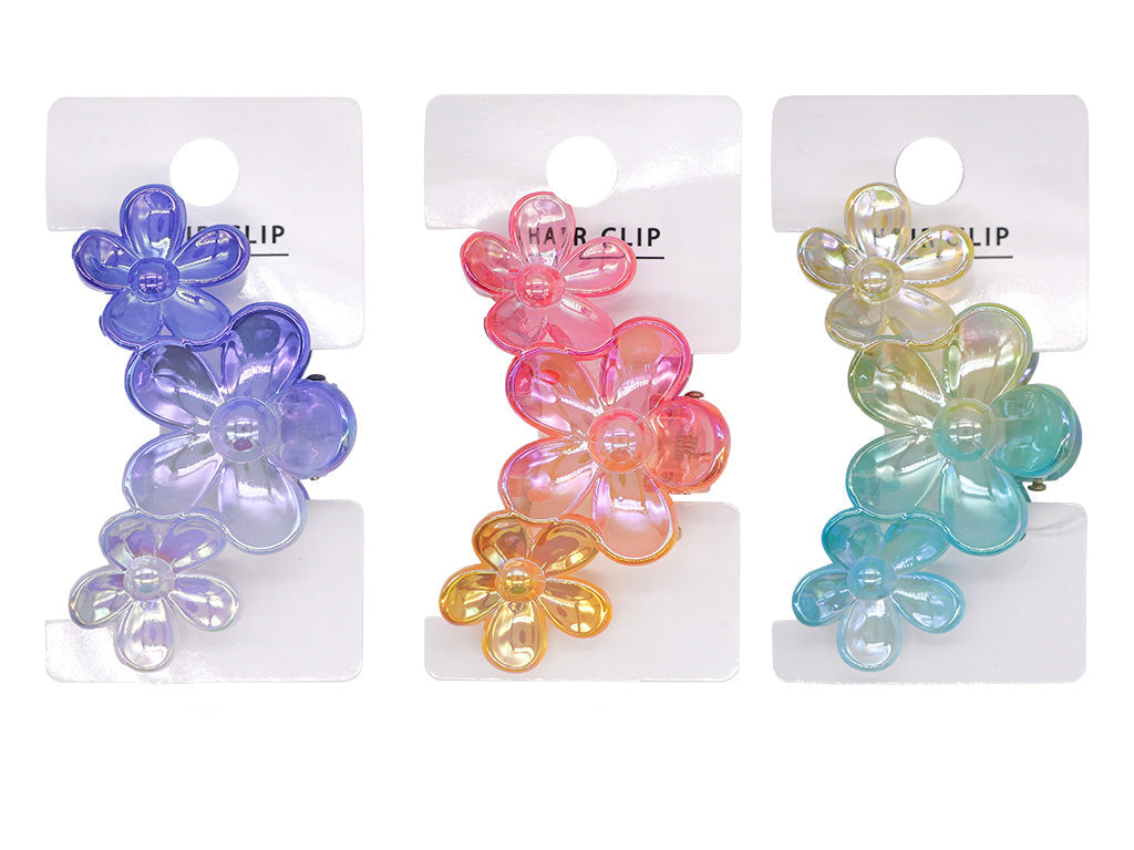 Vance Clip (Aurora Gradient, Flower)