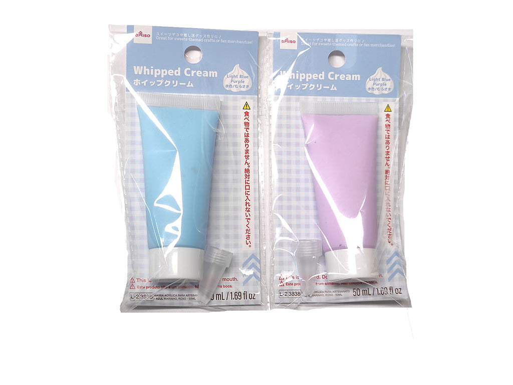 Whipped Cream (Light Blue, Purple)