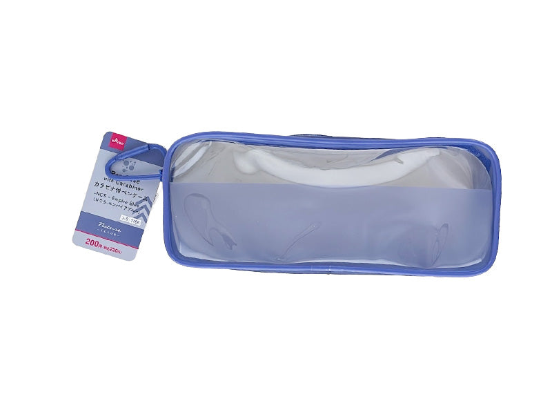Carabiner Pen Case (NCS, Empire Blue, with Gusset)