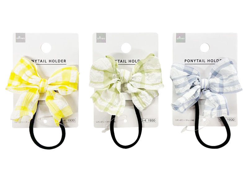 Ribbon Pony (Check Pattern)