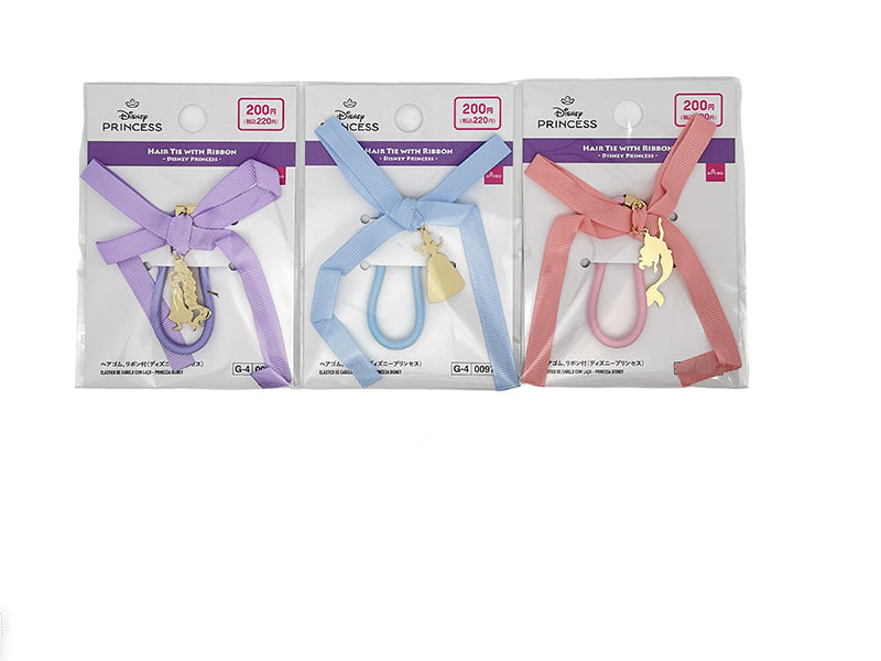 Hair Tie with Ribbon (Disney Princess)