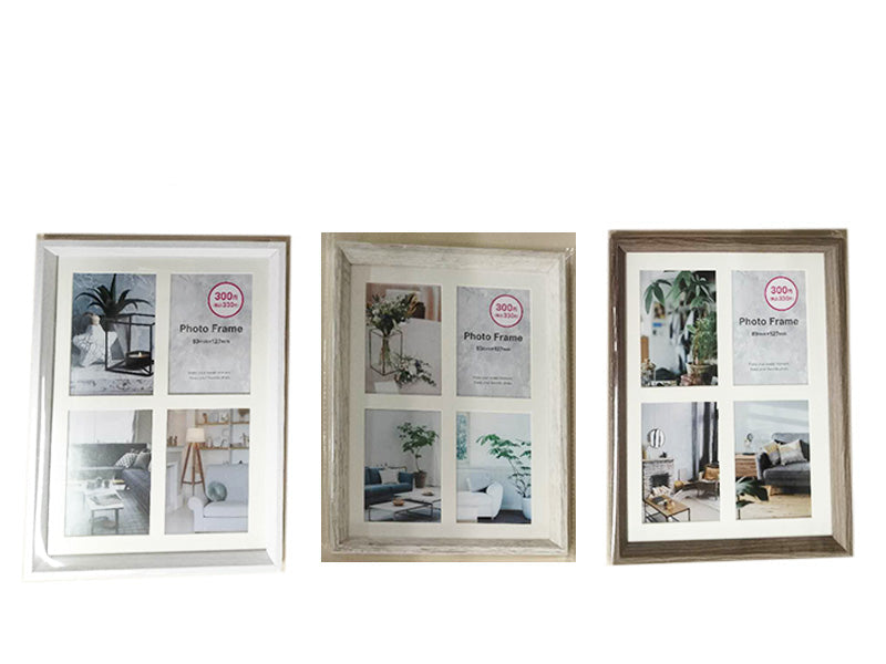 Photo Frame (L Size, 4-Panel)