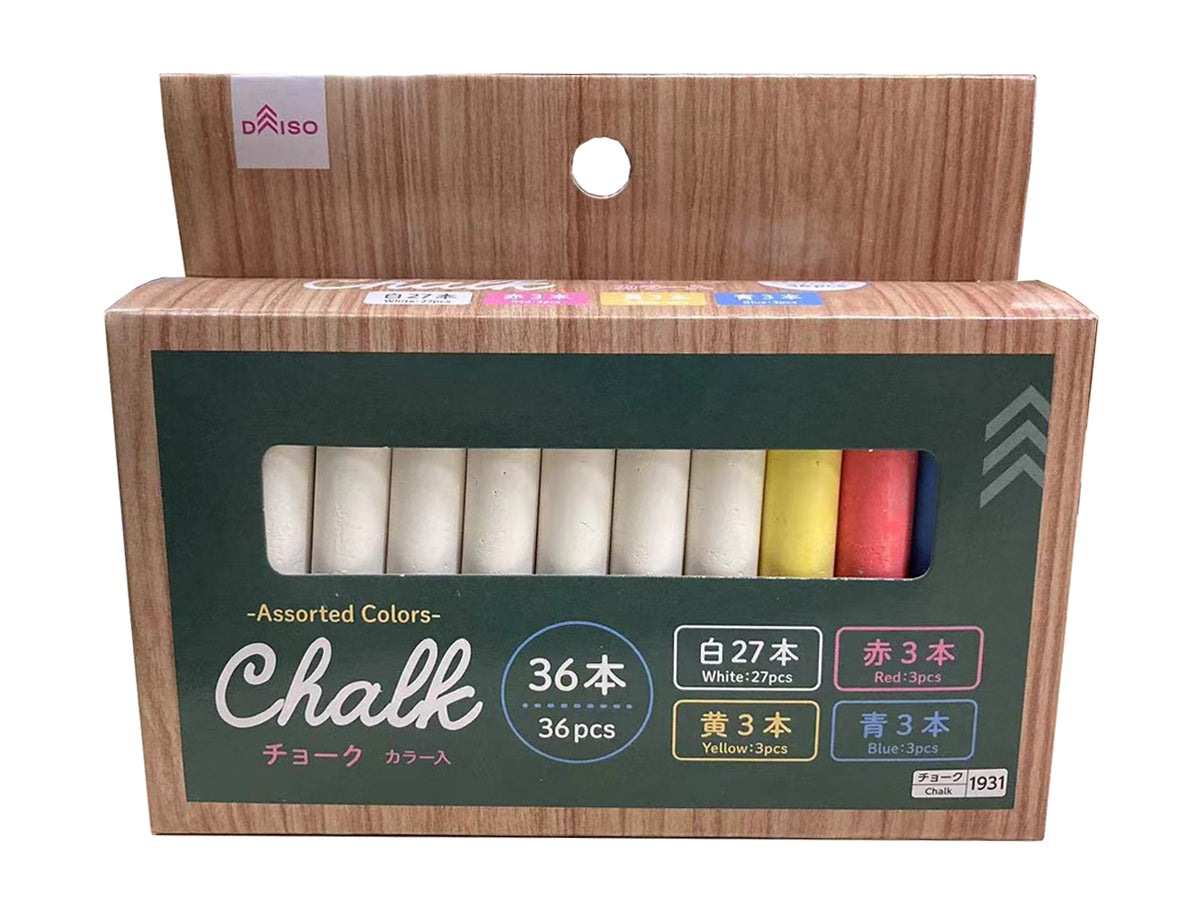 Chalk (Color Assorted, 36 Pieces)