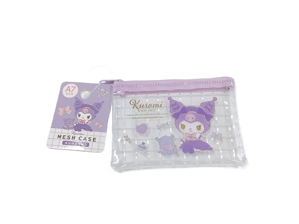 PVC Mesh Case A7 Kuromi Lolita Style