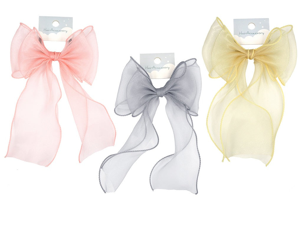 Ribbon Hair Tie (Wave, Natural Color)