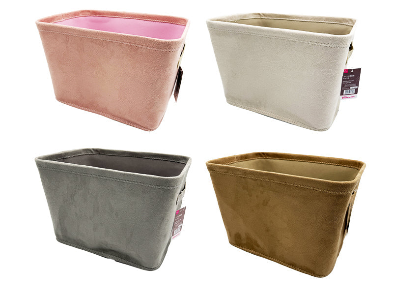 Suede-Like Storage Box