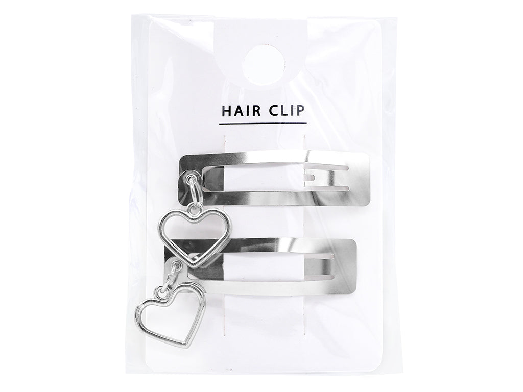 Three Pins (Charm Attached, Heart)