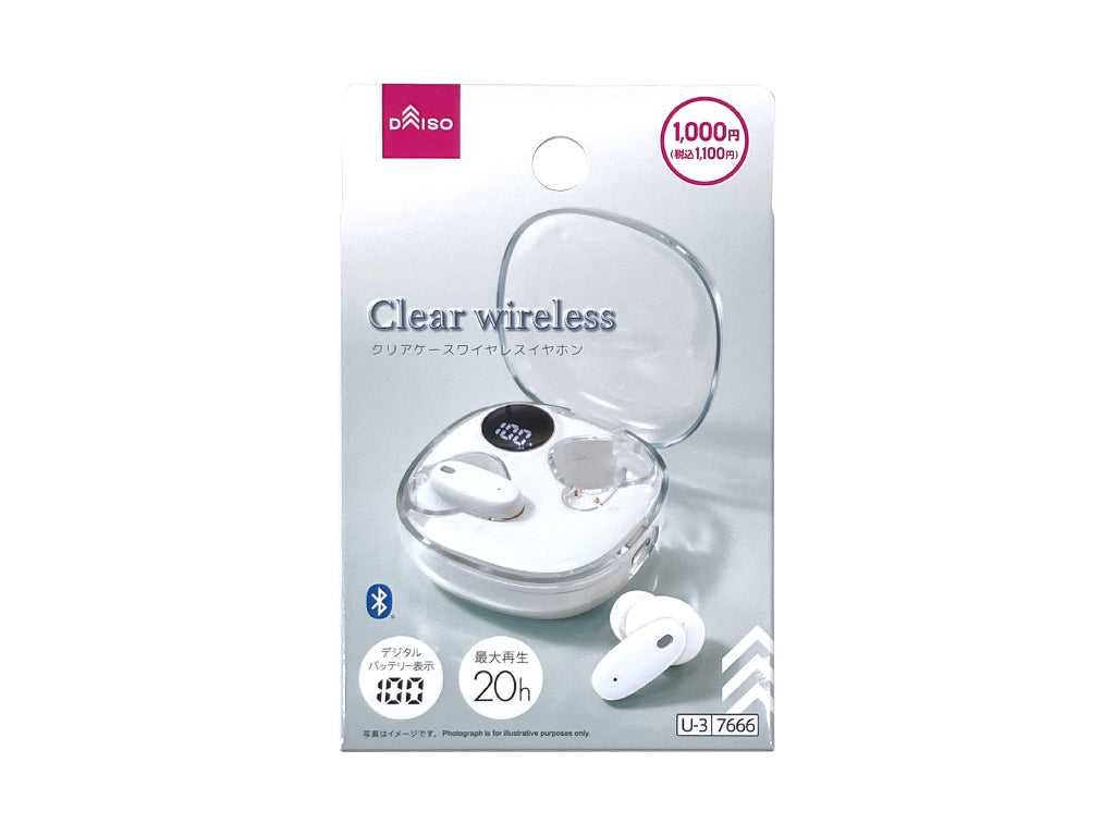 True Wireless Earbuds (TWS007, White)