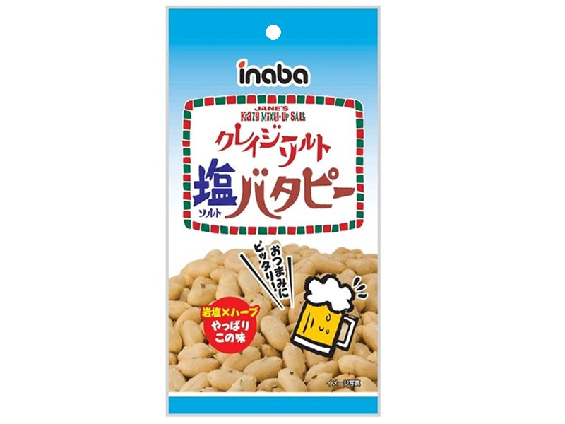 Inaba Peanuts Crazy Salt Butter Peanuts 35g