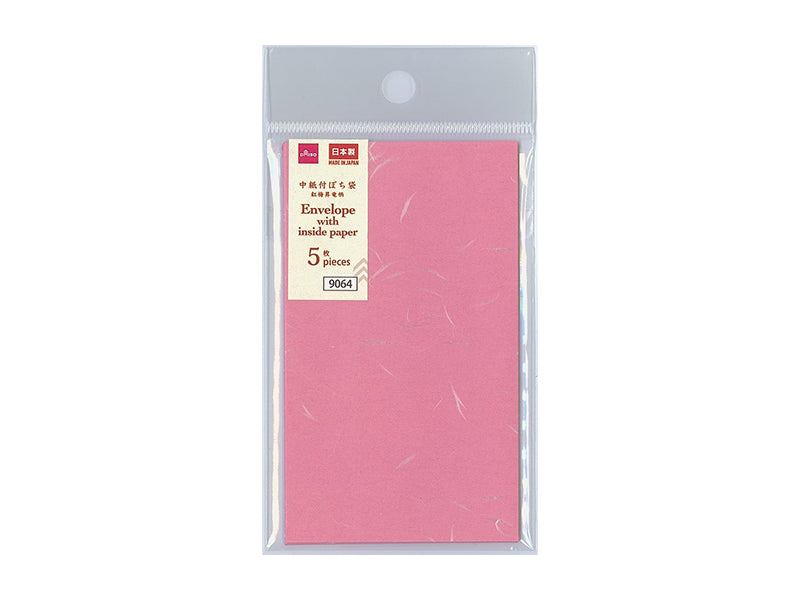 Pochi Envelope with Inner Paper (Koubai Rising Dragon Pattern, 5 pieces)