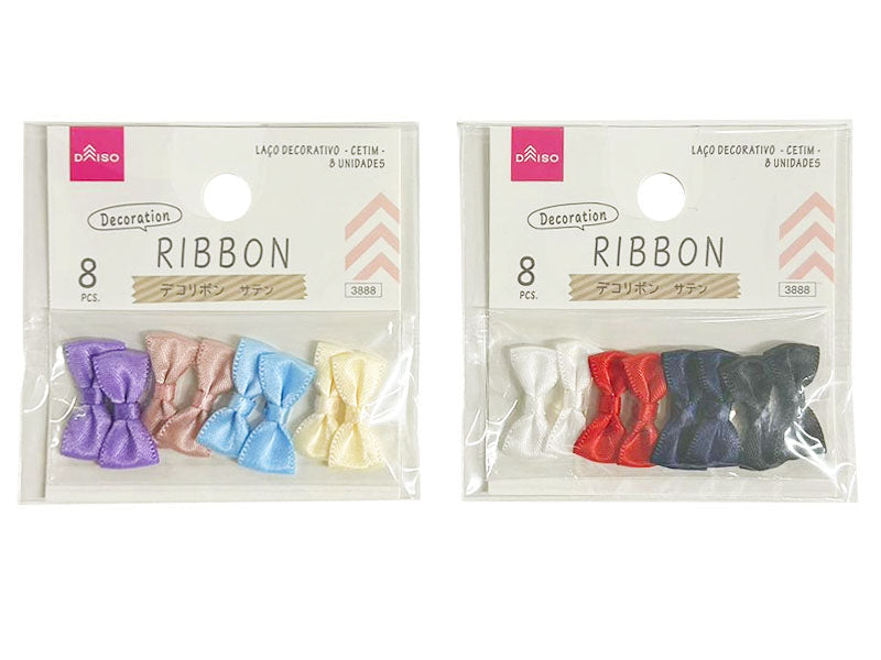 Decor Ribbon (Satin, 8 Pieces)