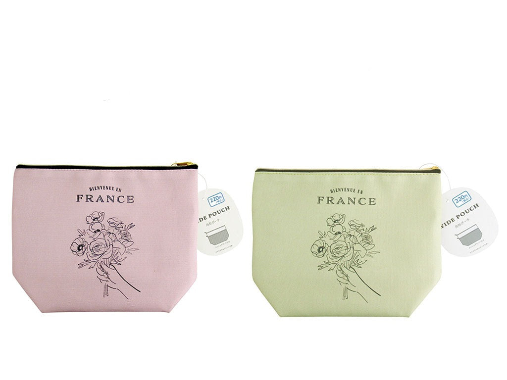 Hotel Souvenir Boat-Shaped Pouch - Pink Green