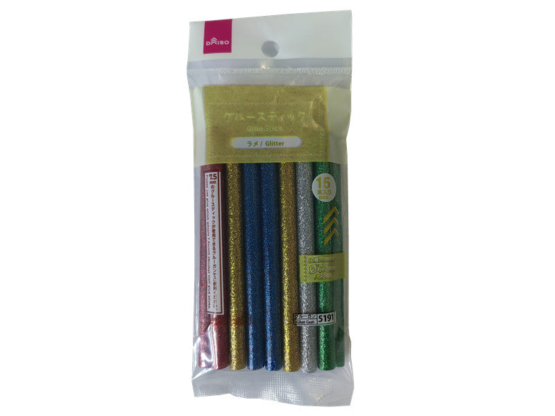 Glue Sticks (Glitter, 15 Pieces)