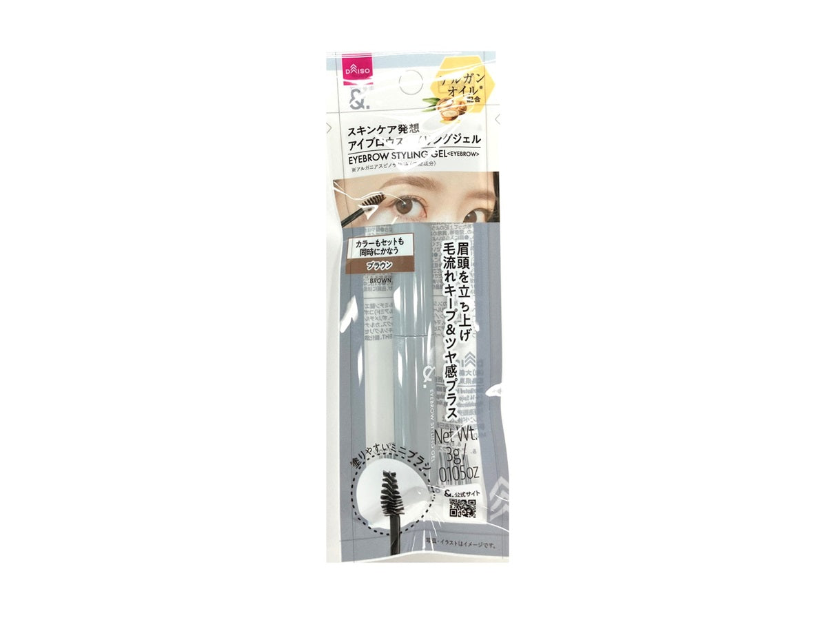 &. Eyebrow Styling Gel Brown
