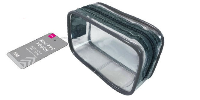 Mini Vinyl Case (Gray, with Gusset)