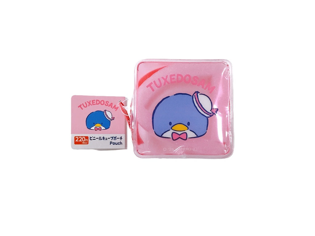 Vinyl Cube Pouch Tuxedo Sam Bowtie