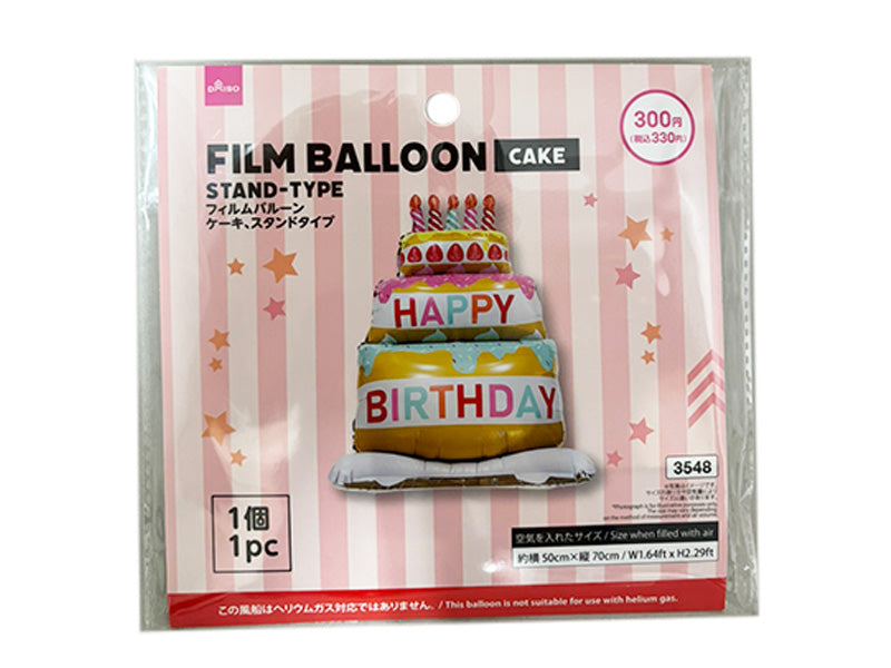 Film Balloon (Cake, Stand Type)