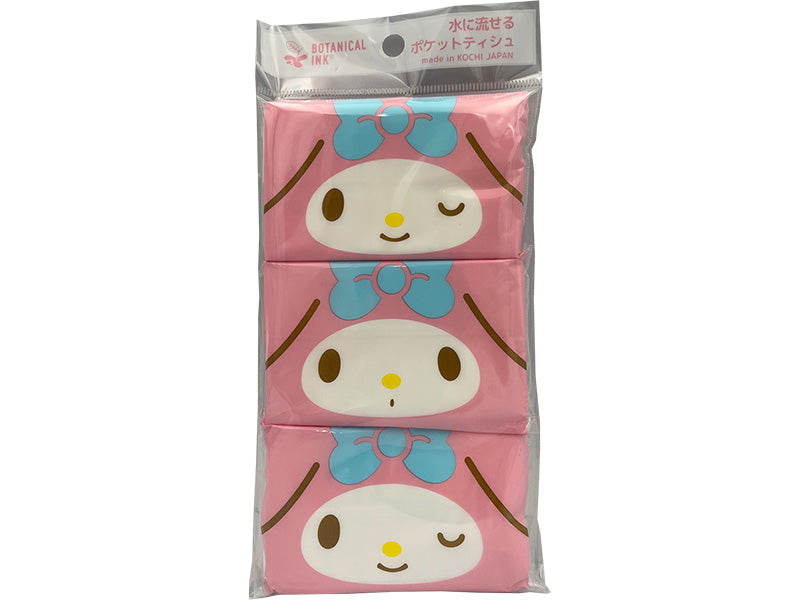 My Melody Pocket Tissue 3P