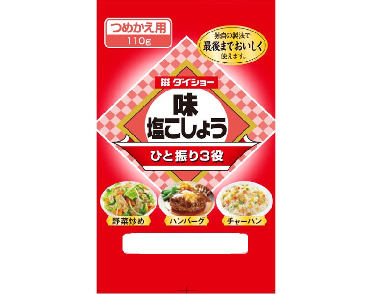 Daisho Refill Seasoned Salt and Pepper 110g