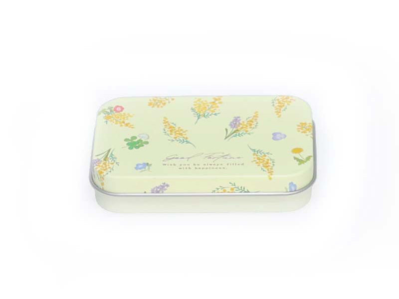 Interior Can (Spring Flowers, Square Can)