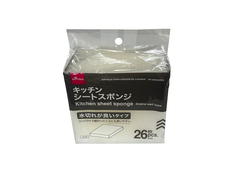 Kitchen Sheet Sponge (26 sheets)