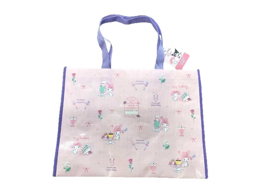Tote Bag (Horizontal) My Melody Kuromi - Outing