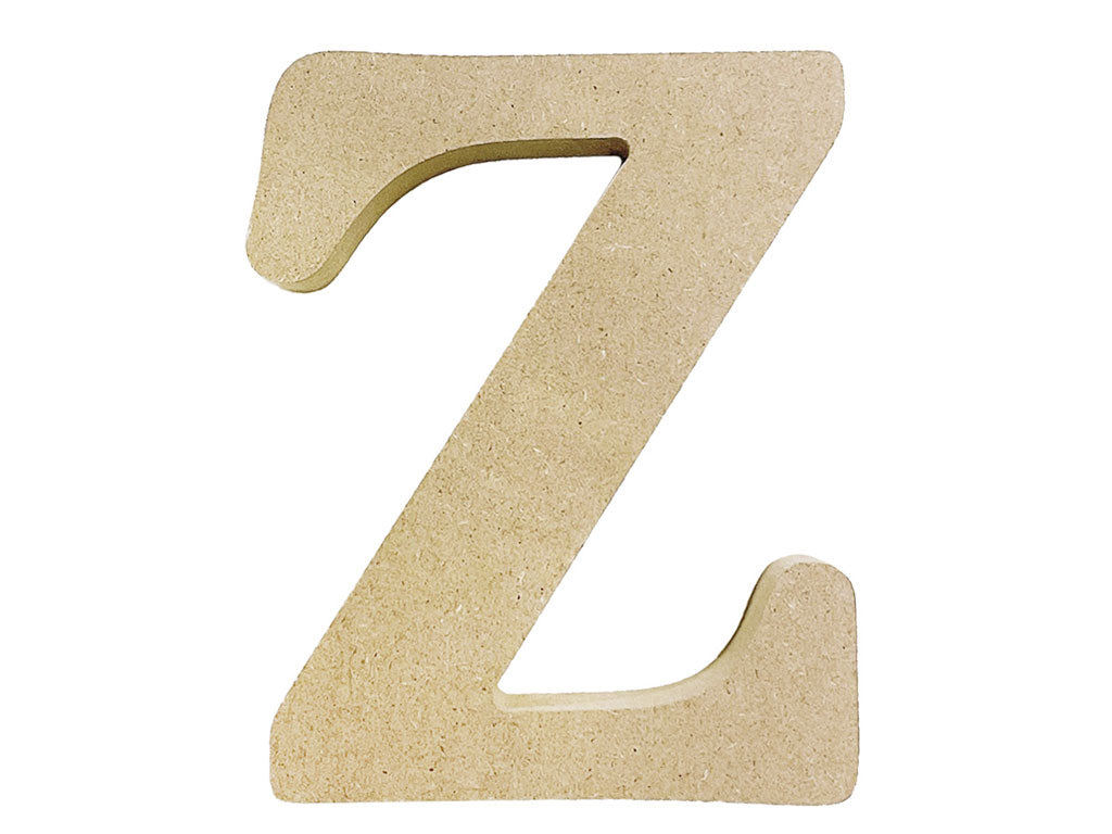 MDF Alphabet (Z)