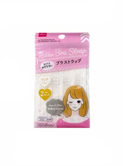 Invisible Bra Straps (Clear, 2 Sets)