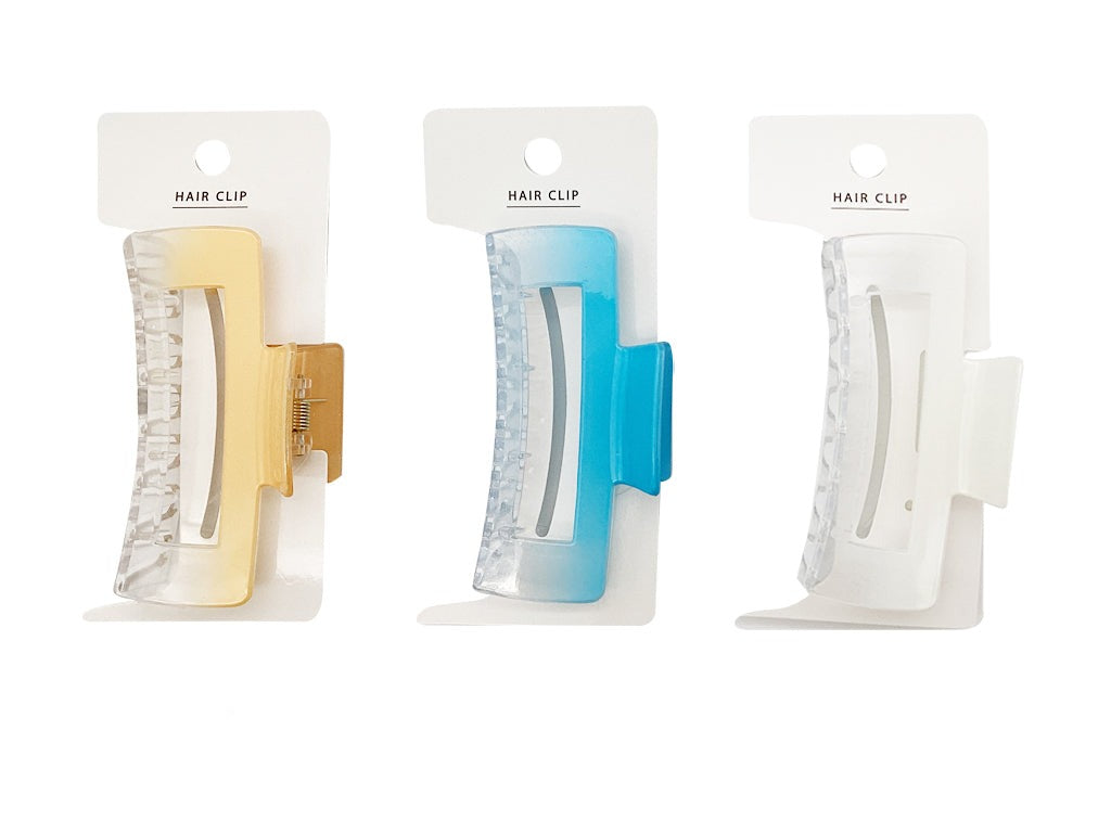 Square Gradient Hair Clip