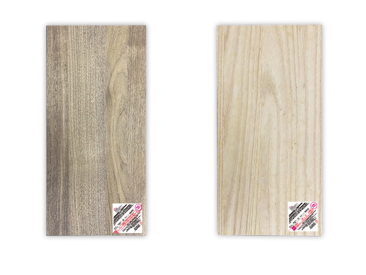 Veneer MDF (Walnut, Oak, WM-9) 500mm x 250mm x 10mm