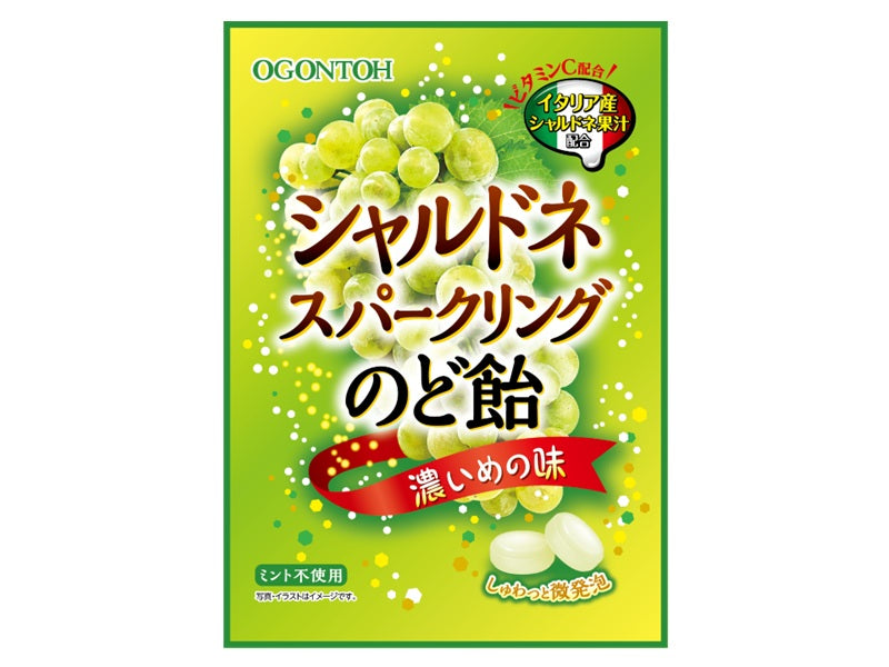Ougon Sugar Chardonnay Sparkling Candy 40g