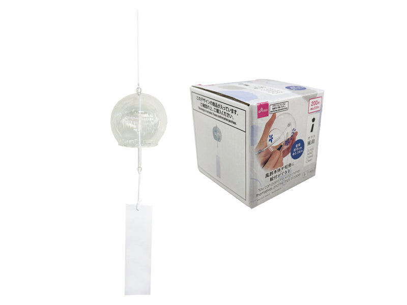 Glass Wind Chime (Clear)