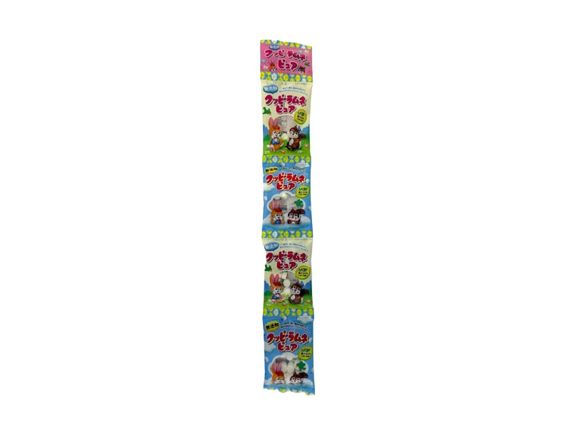 Kakudai Seika Additive-Free Kuppy Ramune Pure 7g x 4 Packs