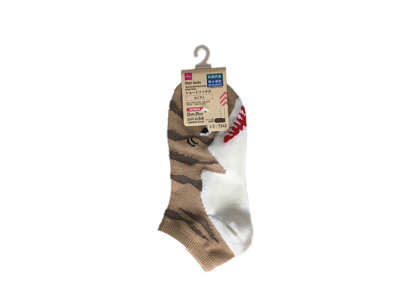 Short Socks (Quick-Dry, Antibacterial, Shark Design)