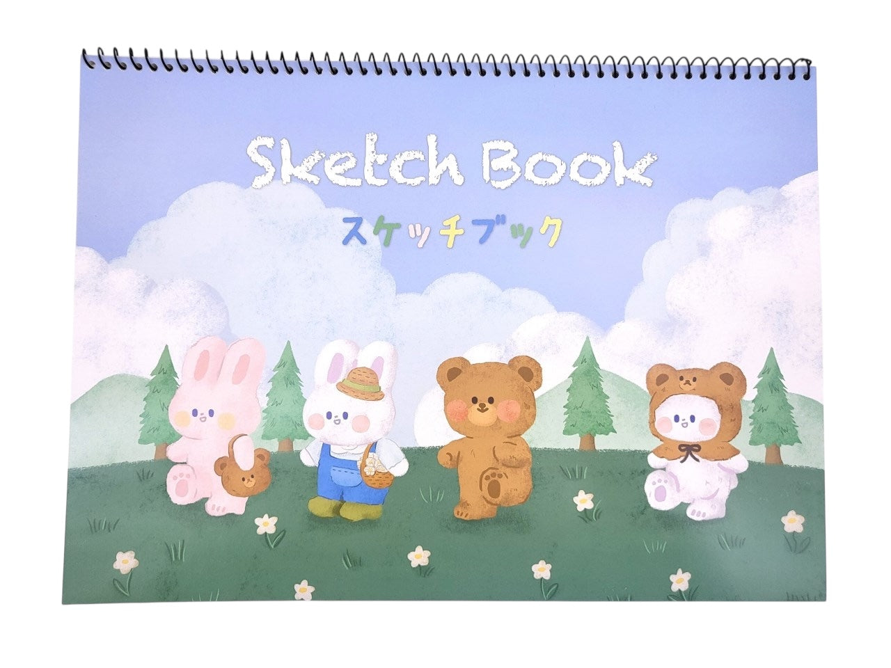 Sketchbook A (Korean Style Rabbit Onni, 12 Sheets)