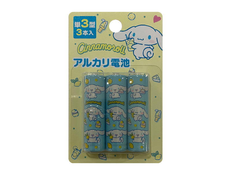 Alkaline AA Batteries (Sanrio, Cinnamoroll) - 3 Pack