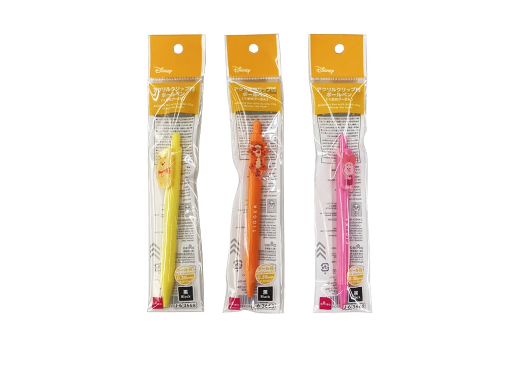 Acrylic Clip Ballpoint Pen (Winnie the Pooh)