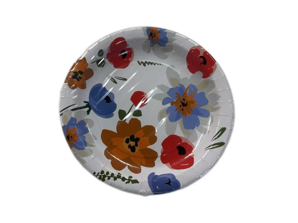 Paper Plates (Flower, 6 pcs)