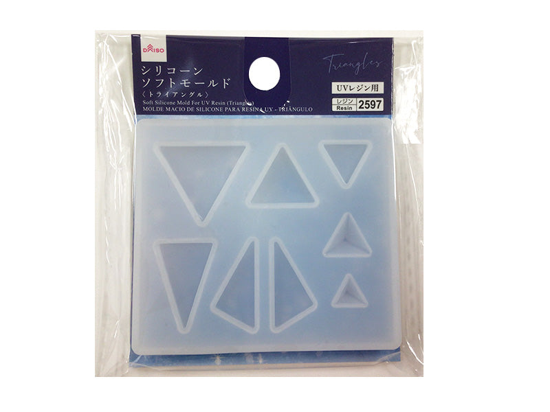 UV Resin Silicone Soft Mold (Triangle)