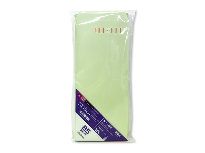 Color Envelopes (Type 4, Light Green, 30 Pieces)