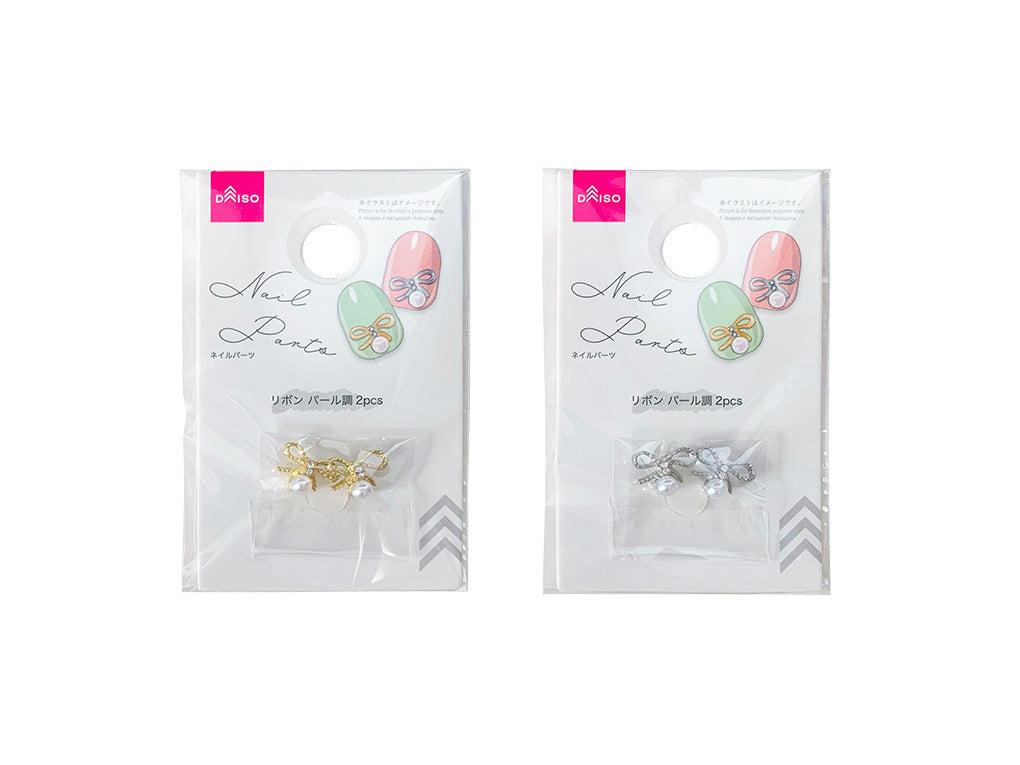 Nail Parts (Ribbon, Pearl-like, 2 Pieces)