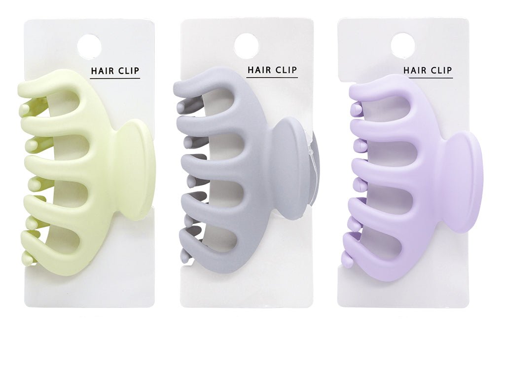 Matte Shell Hair Clip (Pale Colors)
