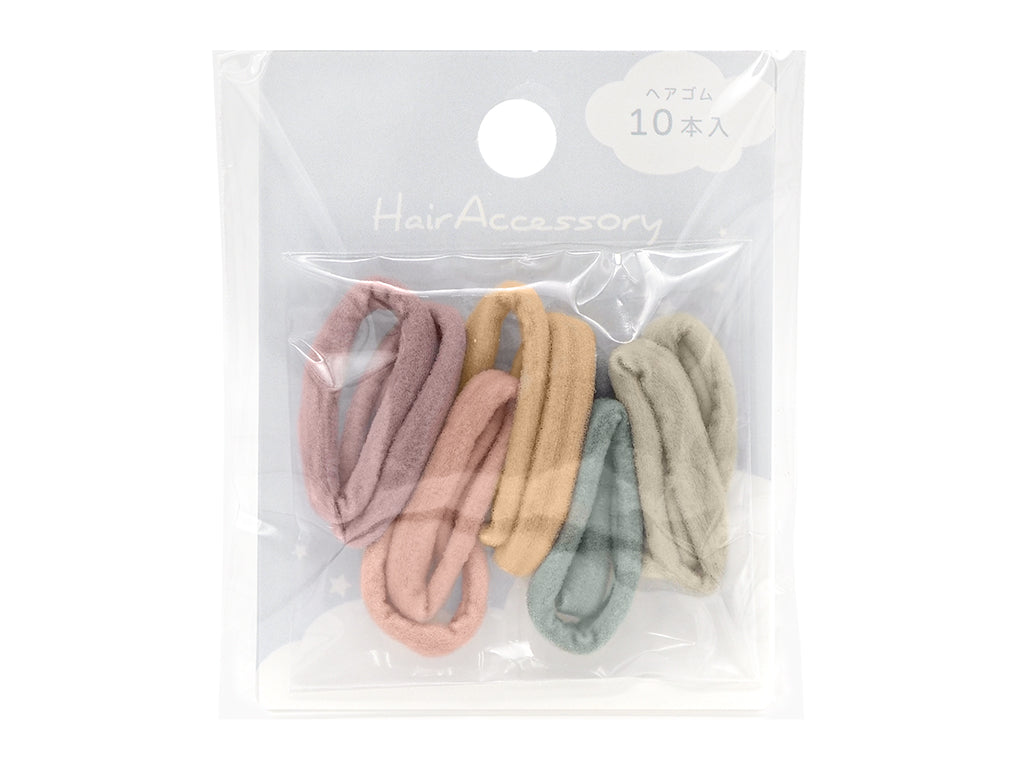 Mini Soft Hair Tie Set (Muted Colors)